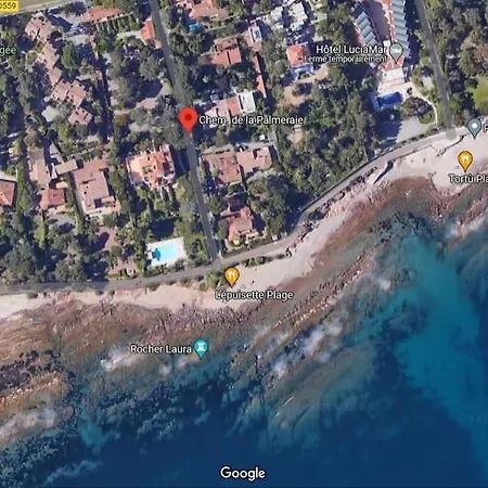 Jardin Piscine Chauffee Clim Acces Apartment Saint-Raphael (Var)